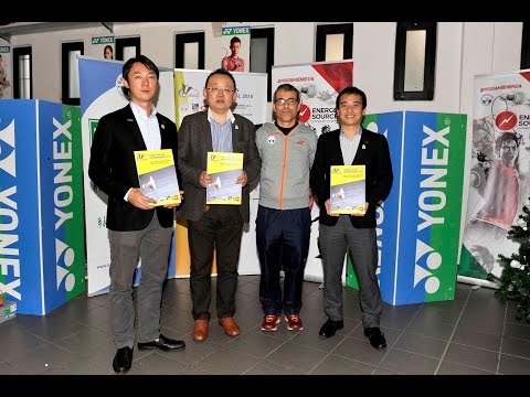 Yonex Italian International 2015, Day 1: The Yonex delegation visiting the tournament