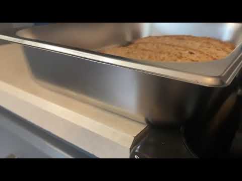 Silver 1/3 200mm ss gn pan, for restaurant