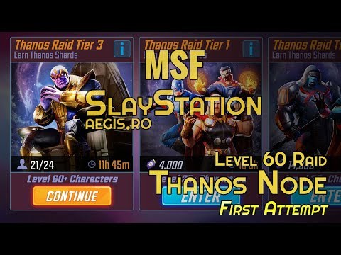 MSF Thanos Raid 3 - Final Node attempt