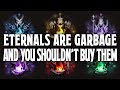 League of Legends' Eternals are garbage and you shouldn't buy them
