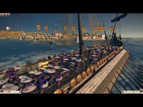 Total War : Rome2 - Rome vs Carthage Battle of Lilybaeum