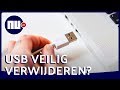 Moet je een USB-stick veilig verwijderen? | NU.nl