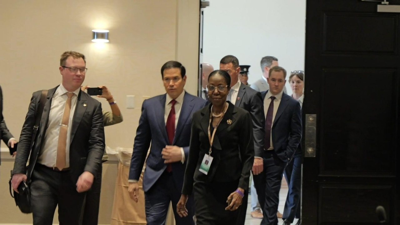 Bildquelle: CARICOM–US relations in focus as Secretary of State Rubio meets regional leaders von Caribbean Broadcasting Corporation