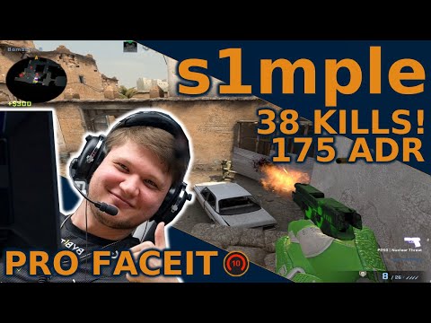 s1mple SMURFING on DUST 2🔥 w/ VOICE COMMS - CSGO POV Highlights