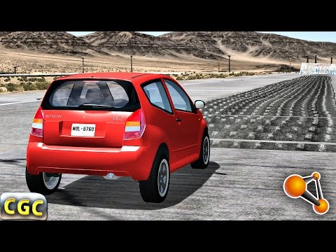 Speed Bumps High speed Jumps crashes BeamNG drive #3