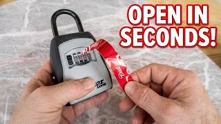 How to pick Master Lock 5400D Combination Realtor Lock Box with out combination