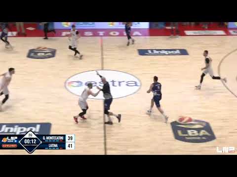 Highlights La T Tecnica Gema Montecatini- Basket Latina 2 marzo 2025