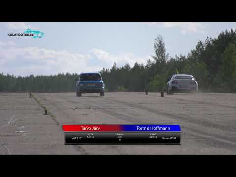 Tarvo Järv - VAZ 2101 vs Tormis Hoffmann - Nissan GT R. Drag race @ RaceWars2019