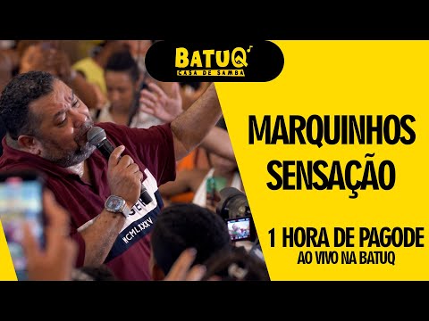Marquinhos Sensação 1 Hora de Pagode na BatuQ (ao vivo) - Roda de Samba