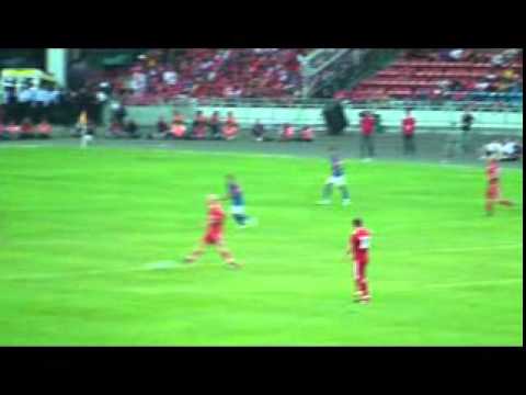 David N'gog 1st Goal vs Malaysia XI