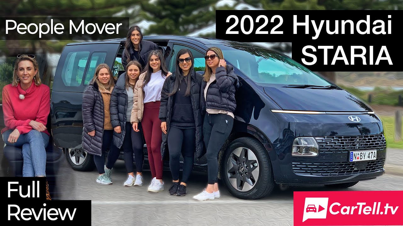 Hyundai Staria 2022: All-New People Mover | Australia