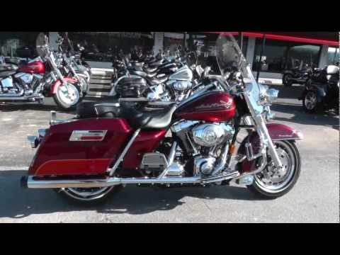 Used 2008 Harley-Davidson Road King FLHR Motorcycle For Sale