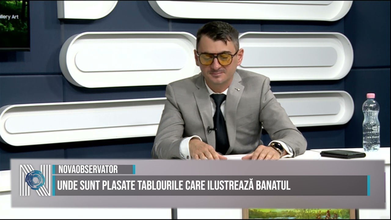Unde sunt plasate tablourile care ilustrează Banatul