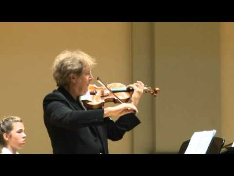 PIERRE AMOYAL & DARIUS MAŽINTAS: C.Franck Sonata in A major for Violin and Piano 2nd movement