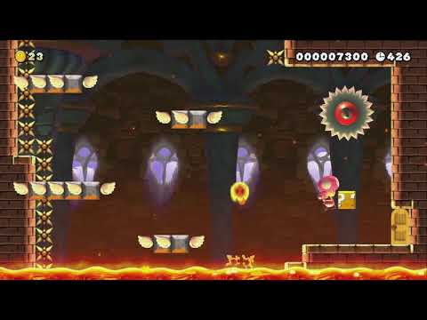 The ground moves 1 by Alex Sirv. - Super Mario Maker 2 - No Commentary 1bx