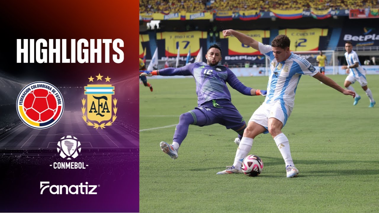Colombia 2-1 Argentina | Extended Game Highlights | World Cup Qualifiers 2026