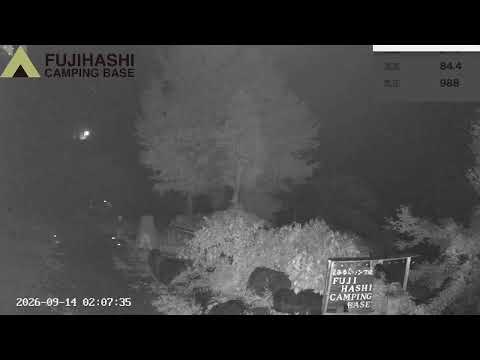藤橋キャンピングベースのライブカメラ映像