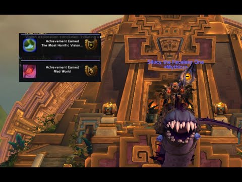 Warlock Guide to MAD WORLD! 5 mask Vision of Stormwind!