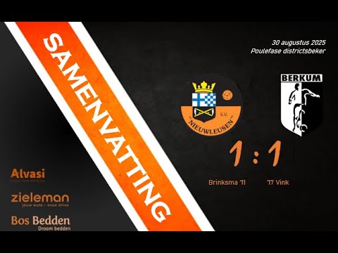 Samenvatting S.V. Nieuwleusen 1 - Berkum 1