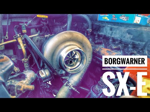 NEW BORGWARNER TURBO IS INSTALLED ON THE RIG