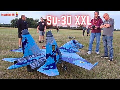 GIANT RC Sukhoi Su-30 combat jet (Steve Elias) | Southern Model Show 2024