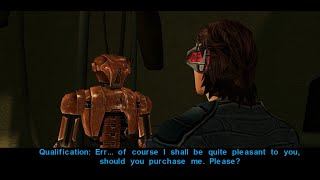 Star wars:KOTOR - Episode 31: Buying a new Droid