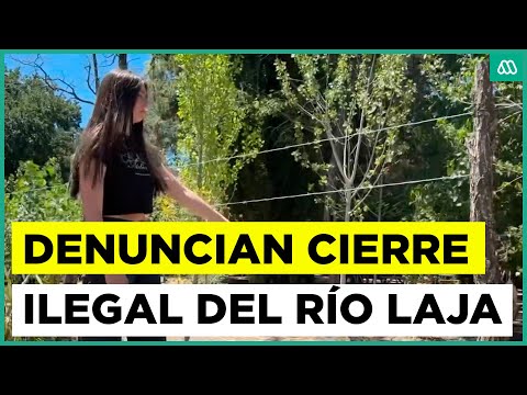 Denuncian cierre ilegal en acceso al río Laja en sector de La Aguada en Yumbel