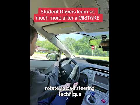 Learning how to drive can be so overwhelming all of the directions and the differences between left