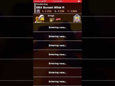 Kart racing via Nintendo app