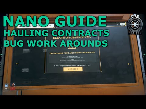 Star Citizen 3.24.1 - Guide - Hauling Contracts - Bugs and Work Arounds