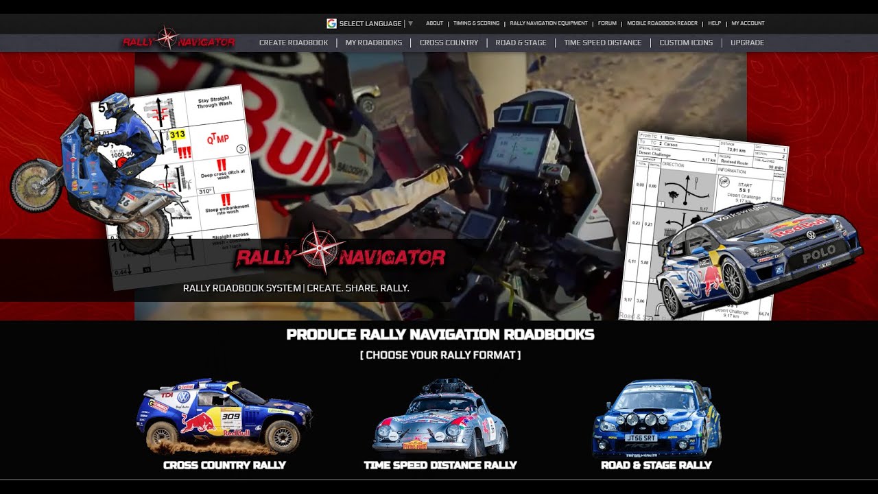 Rally Navigator 2.0 - How to Make Cross Country Rally Roadbooks - FIA Specification PDF + GPX Files