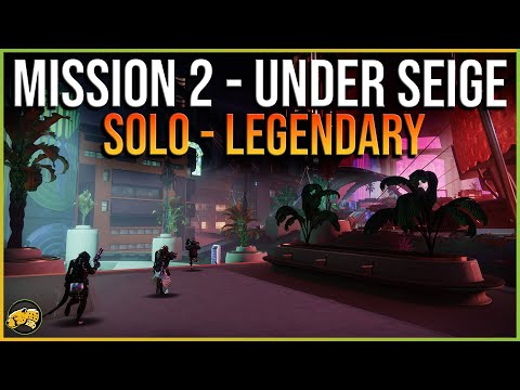How ANYONE can SOLO "Under Siege" on LEGENDARY - Mission 2 Walkthrough - Destiny 2 Lightfall
