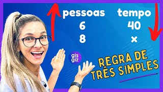 Exercícios De Regra De Três Simples Diretamente E Inversamente Proporcional