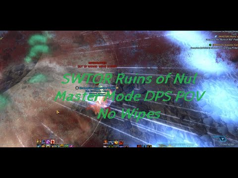 SWTOR - Ruins of Nul Master Mode No Wipes DPS POV