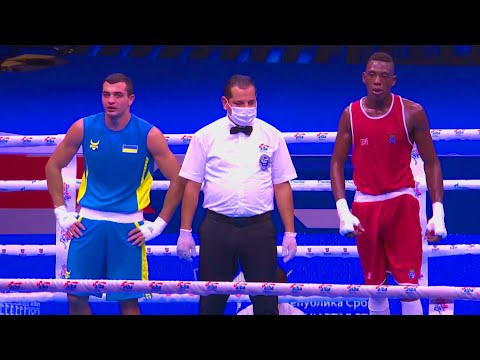 Youba Ndiaye Sissokho (ESP) vs Yurii Zakharieiev (UKR) - 🥊1/8 Box Worl Champion Serbia Belgrade 2021