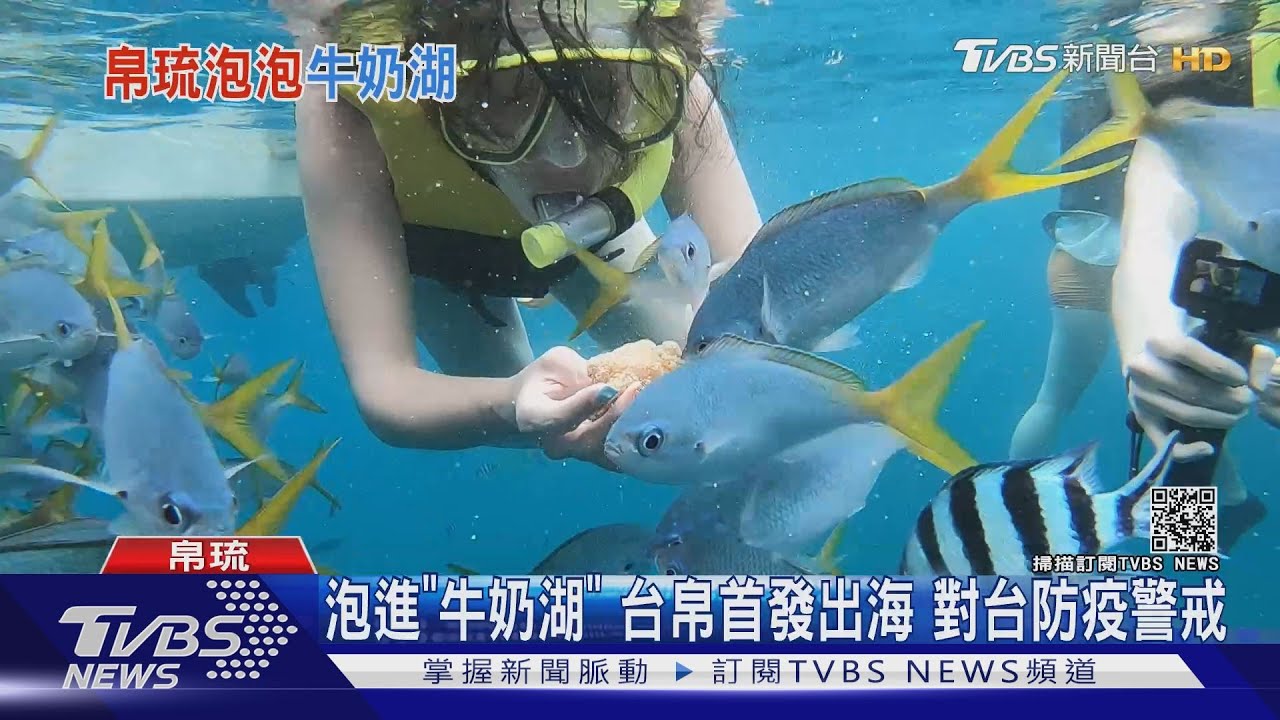 泡進「牛奶湖」台帛首發出海 對台防疫警戒