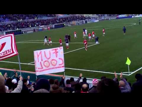 Novara - VARESE 1-1 [Saluto alla Squadra]