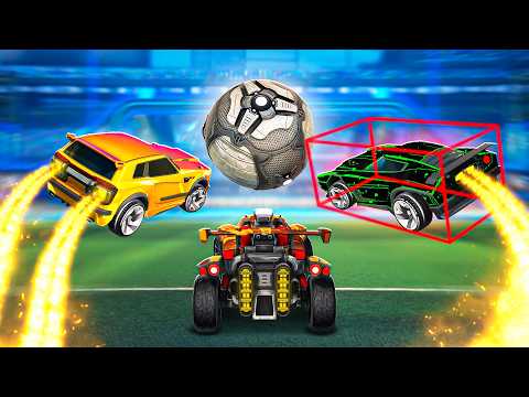 NOOB Vs PRO Vs HACKER in Rocket League (who's better?)