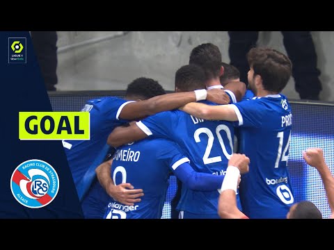 Goal Adrien THOMASSON (84' - RCSA) OGC NICE - RC STRASBOURG ALSACE (0-3) 21/22