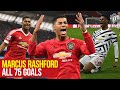 Marcus Rashford reaches 75 goals for Manchester United | Every Goal