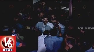 Allu Arjun Dynamic Entry at Bale Bale Magadivoy Audio Launch | Nani | Lavanya Tripathi - V6 News