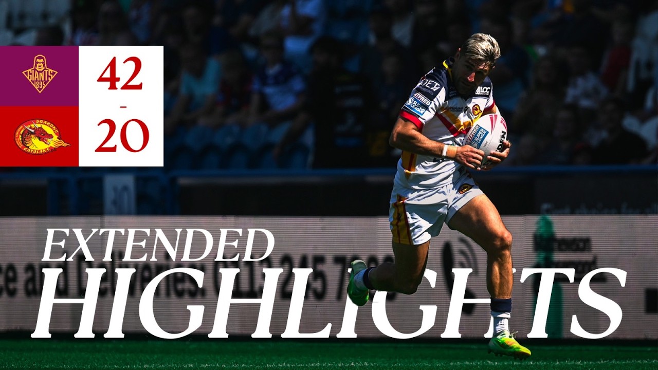 Le Résumé - Huddersfield vs Dragons Catalans