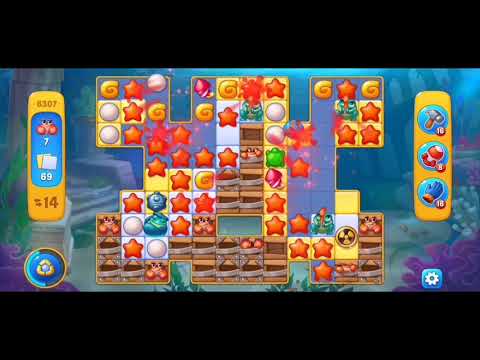 Fishdom 6307 Level - NO 💣🧨💥