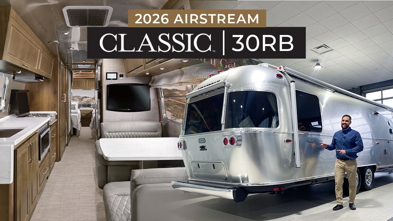 A photo of this 2026 Airstream Classic 30RBQ Queen