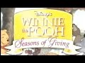 Winnie The Pooh Seasons Of Giving Vhs Promos 1999
