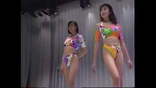 92年　カネボウ、東レ、テイジン、ユニチカ　水着ファッションショー