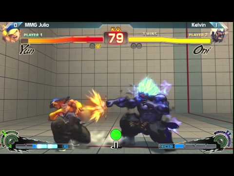 SSF4: MMG Julio vs Kelvin - MC Grand Opening