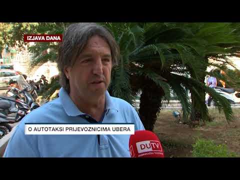 IZJAVA DANA 28082018 IVICA SMOLJKO I ILEGALNIM AUTOTAKSI PRIJEVOZNICIMA UBERA