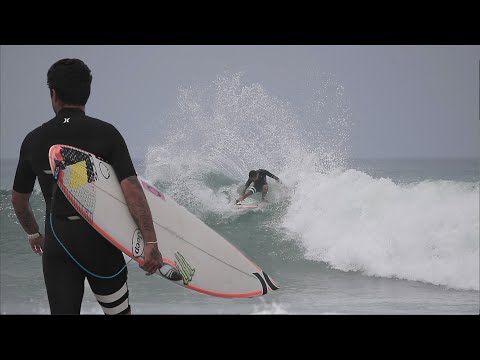 Filipe Toledo, Jack Robinson and other pros SURFING Trestles