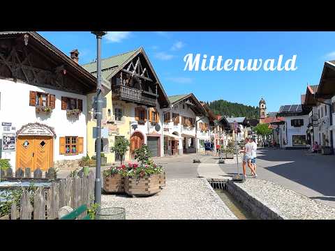 [4K] 🇩🇪 Mittenwald, Germany | The Picturesque Alpine Town in the Bavarian Alps🍖🍺 (2025).